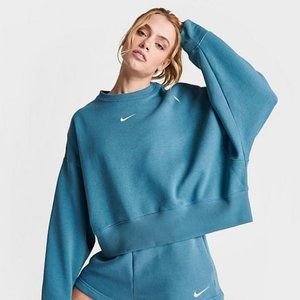 Nike Oversized Fleece Crew Sweatshirt
